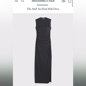 Abercrombie & Fitch Ava Knit Midi Dress